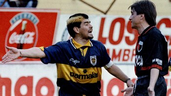 Diego Maradona discutía con Torensani