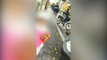 Acá se ve el momento