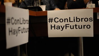#ConLibrosHayFuturo es el eslogan de