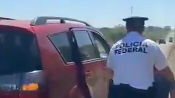 Los agentes localizaron a los