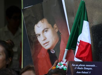 López Obrador recordó a Juan Gabriel. (Foto: