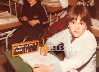 Christian Sancho a los seis