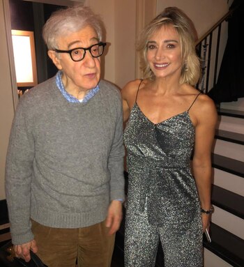 Acostumbrada a recibir ella los