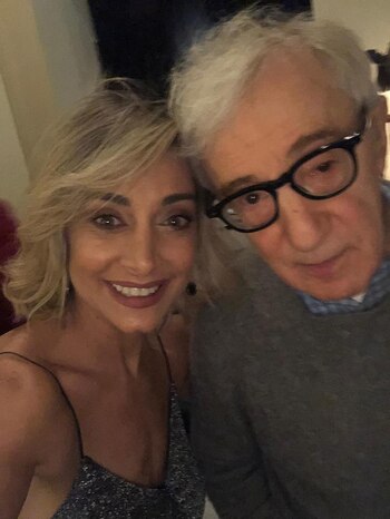 Andrea Ghidone con Woody Allen