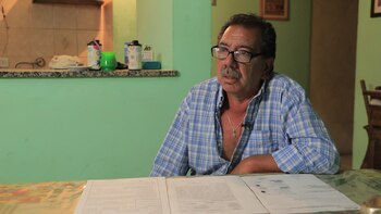 Pablo Musacchio, en su casa de Santa Julia (Lihue Althabe)