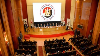 La conferencia de prensa para