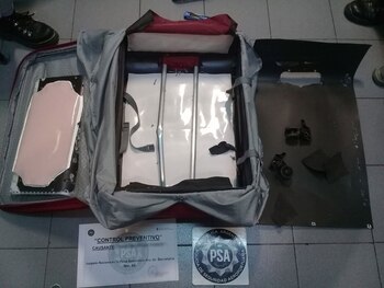 Hallaron seis kilos de cocaína