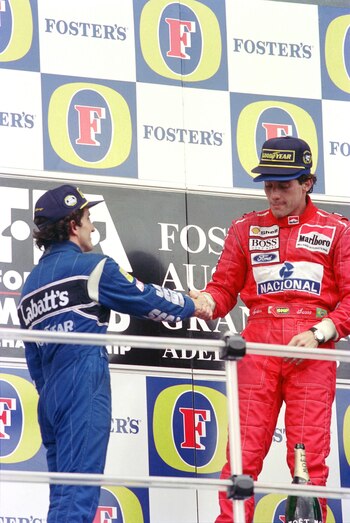 En el podio del Gran