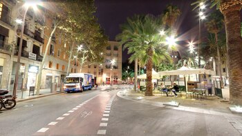 La zona de la Rambla