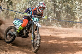 Zunino sufrió un accidente en