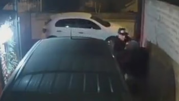 La víctima en el momento