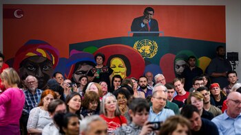 Fotografías del ex presidente venezolano