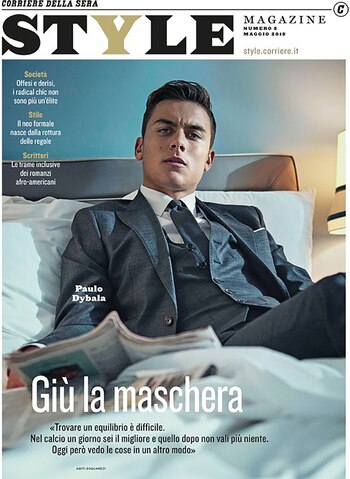 Paulo Dybala en la portada