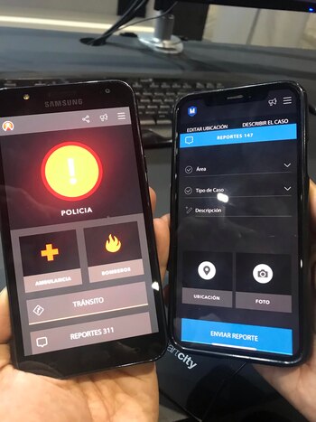 En el stand se mostró