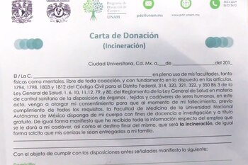 La estudiante de Medicina, Imelda,