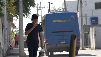 Autobús público, uno de los
