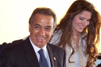 El empresario está casado con