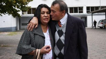 Villar Cataldo junto a su