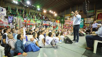 Gustavo Valdés en campaña parar