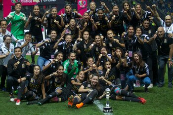 El equipo de Tigres femenil