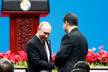 Vladimir Putin y Xi Jinping