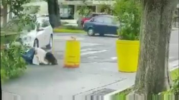 El momento fue aprovechado por