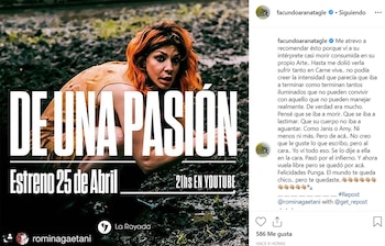 El fuerte mensaje que escribió