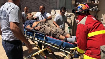 Arnoldo fue rescatado por el