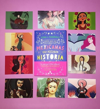 El libro describe lo que hicieron 50 mujeres en la historia de México (Foto: Instagram/faorozco)