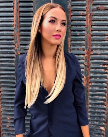 Flor Vigna con su larga