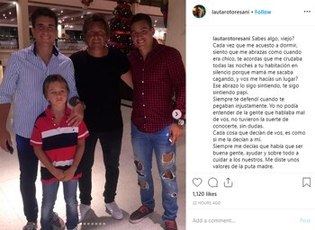La publicación de Lautaro Toresani