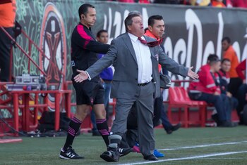 Herrera suele ser muy enfático en sus quejas contra los árbitros (Foto: Cuartoscuro)