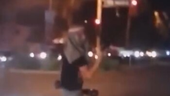 Después de disparar la “bazuca”,