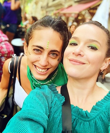 Pachano en la marcha del