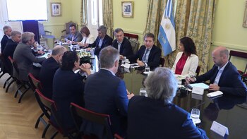 La reunión de gabinete de