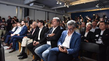 Los dirigentes del Frente Renovador