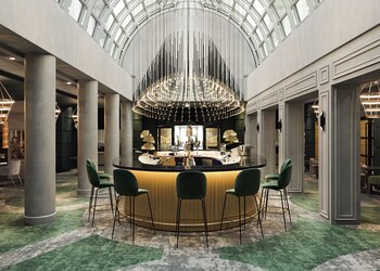 Dorados y terciopelos conviven en