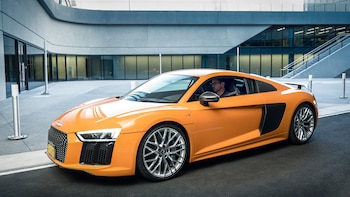 Tony Stark en el Audi