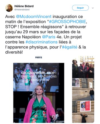 Hélène Bidard, militante de la