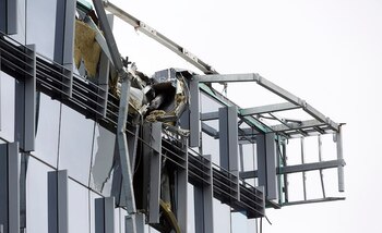 El daño causado al edificio