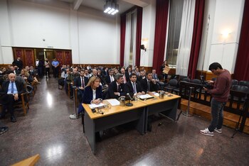 Durante la primera audiencia declaró