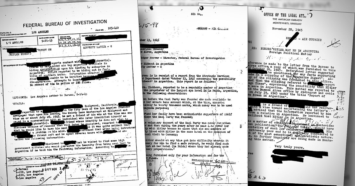 Cuando el FBI investigó un supuesto arribo de Hitler a la Argentina a bordo de dos submarinos - Infobae
