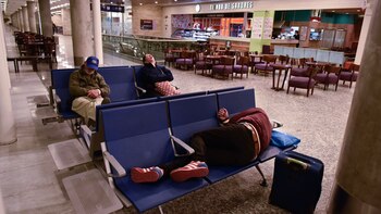 Una mañana complicada para viajar