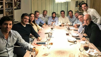 Los principales dirigentes del PRO