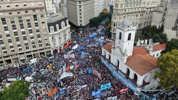 El paro se replicó en