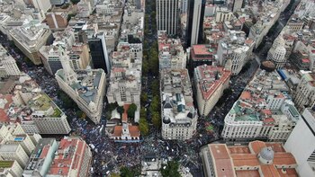 Las calles del centro porteño