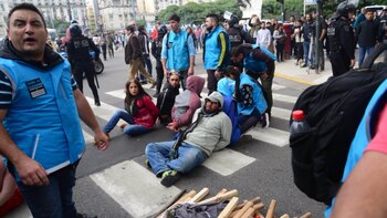 Algunos de los detenidos tras