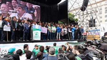 Los dirigentes sindicales apuntaron contra