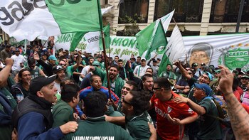 Una de las movilizaciones típicas