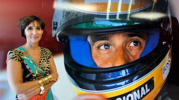 Viviane, la hermana de Ayrton, maneja la fundación que busca mejorar la educación de millones de brasileños.